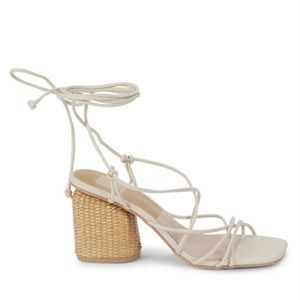 Dolce Vita Nika white strappy sandals; size 6.5; worn once